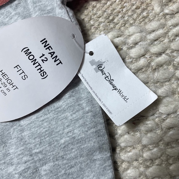 NWT Walt Disney World ESPN Kids Sports 3/4 Sleeve Raglan Shirt Size 12 Months - Picture 8 of 9